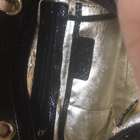 Micheal Kors snakeskin tote/ shoulder bag - Picture 5 of 8